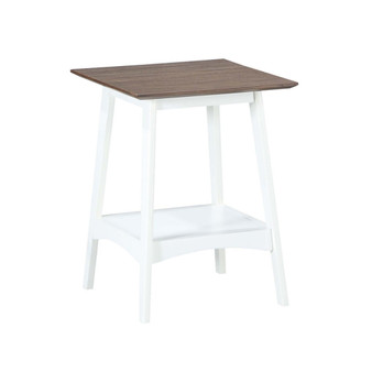 Alpine End Table with Shelf