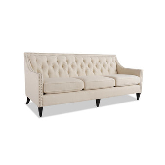 Marianne 84" Tufted Sofa with Nailhead Accents