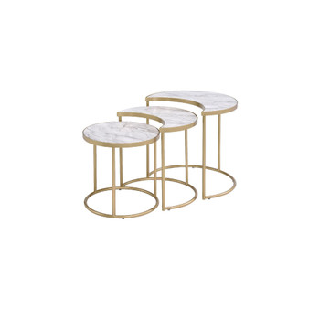 Anpay 3-Piece Nesting Table Set