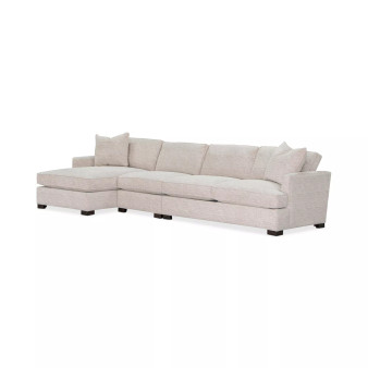 CLOSEOUT! Juliam 3-Pc. Fabric Sofa with Chaise, Created for Macy's