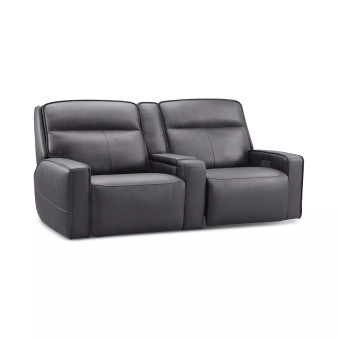 Dextan Leather 3-Pc. Sofa with 2 Power Recliners and 1 USB Console, Created for Macy's