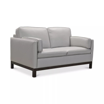 Virton 63" Leather Loveseat, Created for Macy's