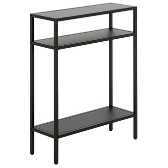 Ricardo 22" Console Table with Metal Shelves