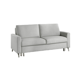 White Label Aragon 77" Convertible Studio Sofa with Pull-Out Bed