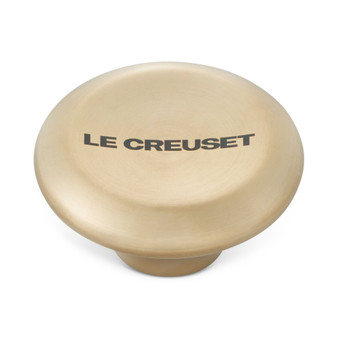Signature Large Light Gold Knob for Cast Iron