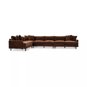 Mariyah Fabric 4-Pc. Sectional with Sofa