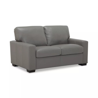 Ennia 59" Leather Loveseat