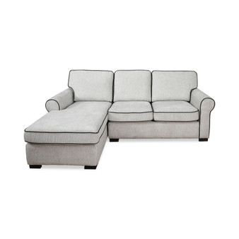CLOSEOUT! Harleyrose 2-Pc. Fabric Sectional with Chaise