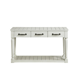 Hemingway 50" Wooden Farmhouse Sofa Table