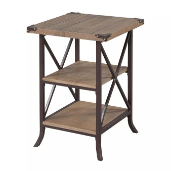Brookline End Table with Shelves