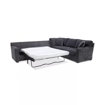 Brekton 2-Pc. Fabric Sofa Return with Queen Sleeper