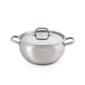Belly 18/10 Stainless Steel 5.5 Quart Stockpot with Lid