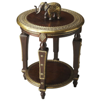 Butler Ranthore Brass Accent Table