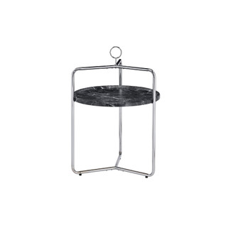 Miro 19" Laminate Metal Side Table