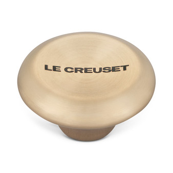 Signature Small Light Gold Knob for Cast Iron