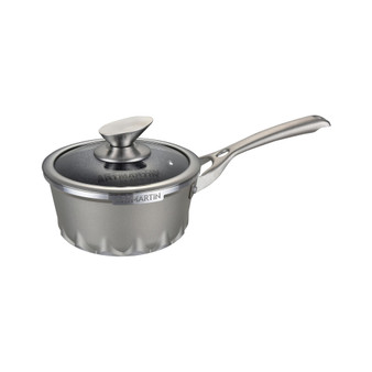 Die Cast Aluminum Round Sause Pan Lid with Induction Bottom 6.3"