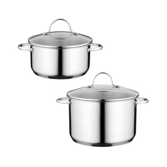 Essentials Comfort 18/10 Stainless Steel 4 Piece Cookware Set