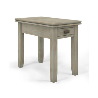 Artisan Solid Wood Narrow Side Table