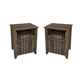Benne Storage End Table, Set of 2
