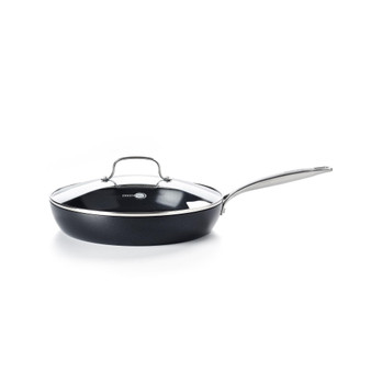 SearSmart™ Healthy Ceramic Nonstick 12" Fry Pan with Lid