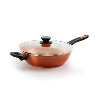 Cuisine 3 Quart Non-Stick Ceramic Saute Pan