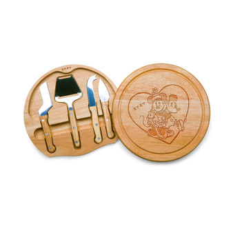 Mickey Minnie Mouse 5 Piece Circo Cheese Cutting Board Tools Set