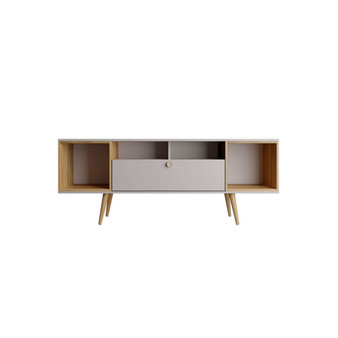 Theodore 62.99" Medium-Density Fiberboard 6-Shelf TV Stand