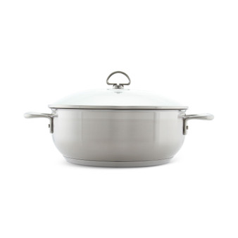 Induction 21 Steel 5-Qt. Chef's Pan & Lid