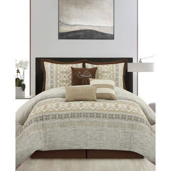 Anaya 7-Piece Comforter Set, Queen