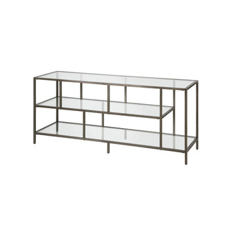 Winthrop TV Stand with Glass Shelves
