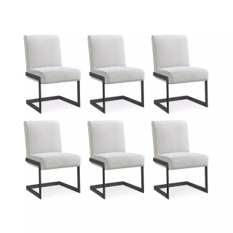 Emila Mix and Match Dining Chair 6pc Set