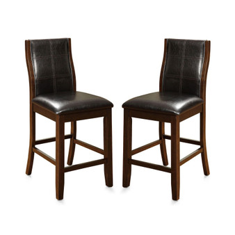 Egnew Dark Oak Pub Chair (Set of 2)