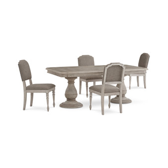 Anniston Dining 5-Pc. Set (Rectangular Table, 4 Side Chairs)