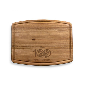 Disney 100 Ovale Acacia Cutting Board