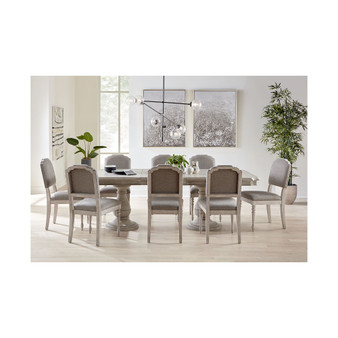 Anniston Dining 9-Pc. Set (Rectangular Table, 8 Side Chairs)