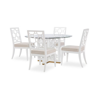 Chelsea 5pc Round Dining Set (Table & 4 Side Chairs)