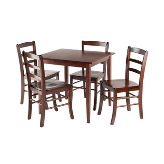 Groveland 5-Piece Square Dining Table with 4 Chairs