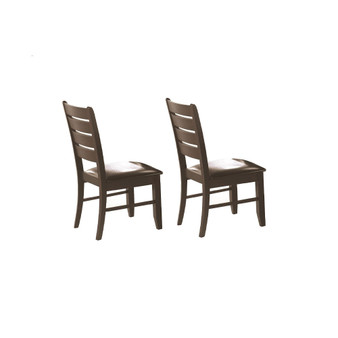 Arnaldo Slat Back Side Chairs (Set of 2)