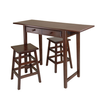 Mercer Double Drop Leaf Table with 2 Stools