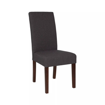 Ellison Mid-Century Panel Back Parsons Accent Dining Chair
