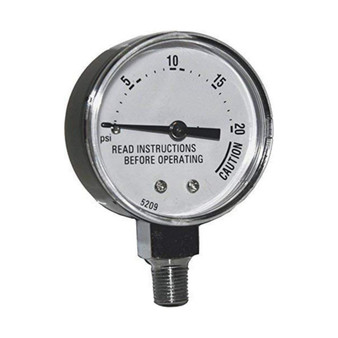 0.125 Pipe Pressure Canner Steam Gauge