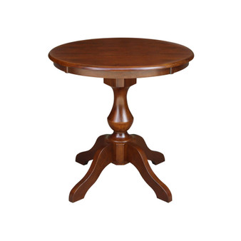 30" Round Top Pedestal Table