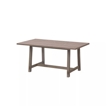 Max Meadows Laminate Trestle Rectangular Dining Table