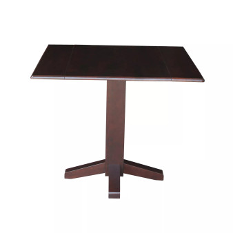 36" Square Dual Drop Leaf Dining Table