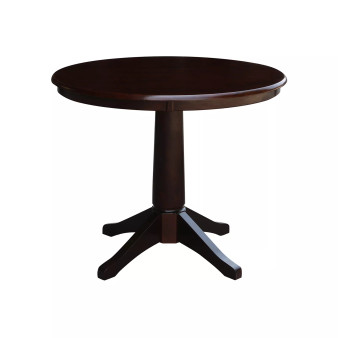 36" Round Top Pedestal Table - 28.9"H