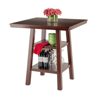 Orlando High Table with 2 Shelves