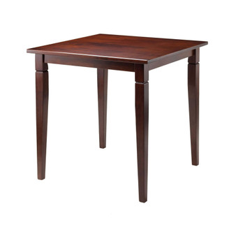 Transitional Kingsgate Dining Table, Walnut