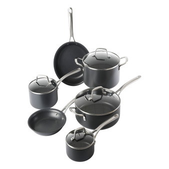 Bosworth Hard Anodized 10 Piece Cookware Set