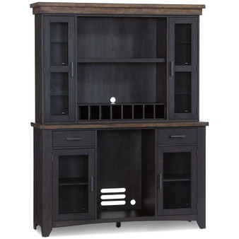 Peighton Back Bar with Hutch