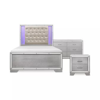 Corbin 3pc Bedroom Set (King Bed, Dresser, Nightstand)